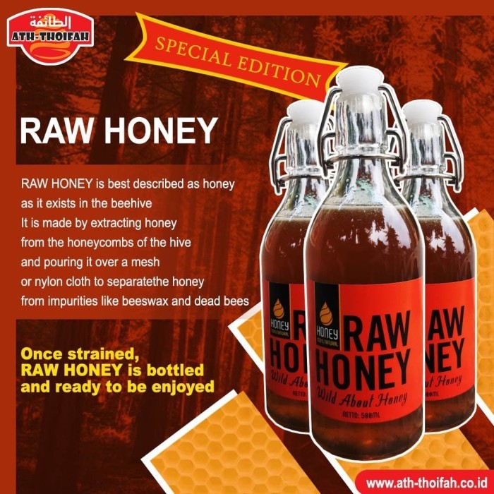 

Raw Honey / Madu mentah / Madu asli Sialang 500 ml