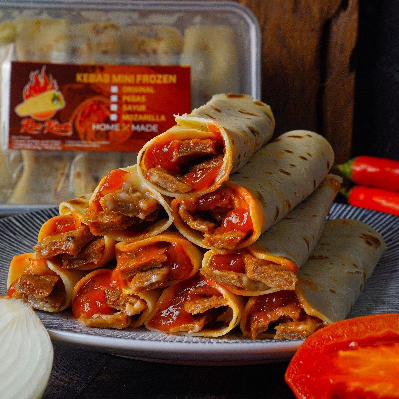

[florens]RAS KEBAB MINI FROZEN ISI 10pcs (Original / Pedas / Extra Daging)