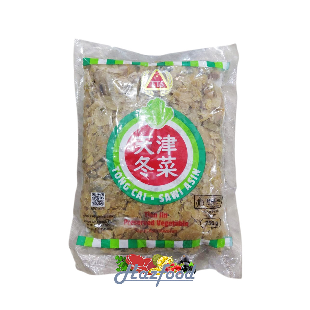 

TTS Tong cai Dong cai Sawi Asin / Tianjin Preserved Vegetable 250 gram