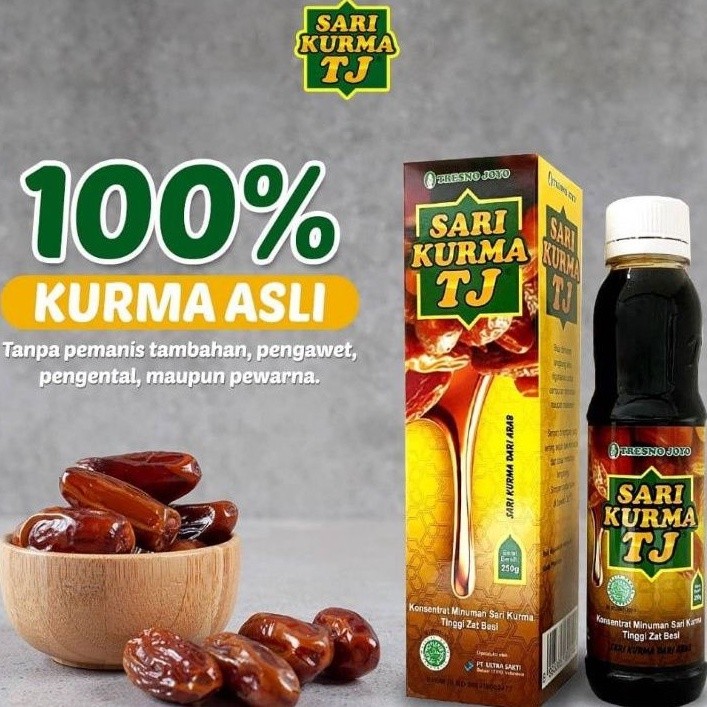 

️ Tresno Joyo Sari Kurma 250gr Halal BPOM