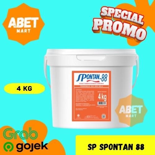 

Spontan 88 SP 4Kg Pail - Cake Emulsifier Pengembang Pelembut Pengemulsi Kue Spontan 88 Vail 4 Kg Ember Pak Pcs Dus Baking