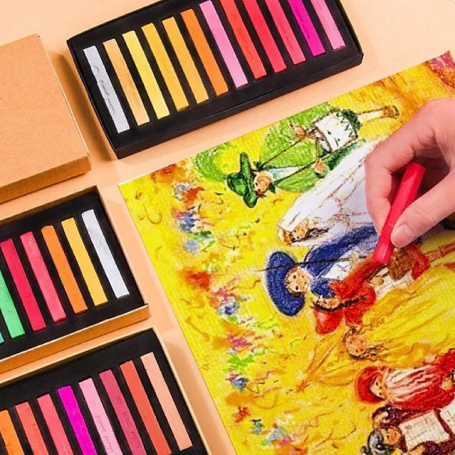 

NEW Kapur untuk Menggambar dan Mewarnai Chalk Kyutomono