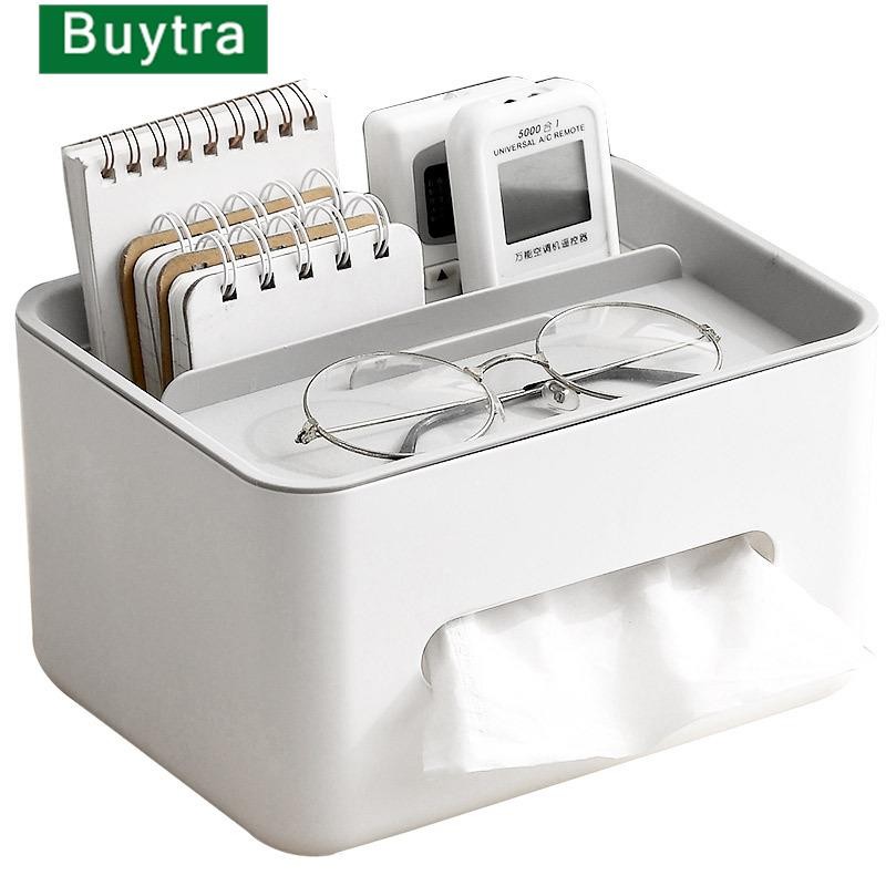 

1PC issue Box Napkin Holder Remote Control Storage Desk Organizer Office Home Multifunctional Sundries Ontainer Storage