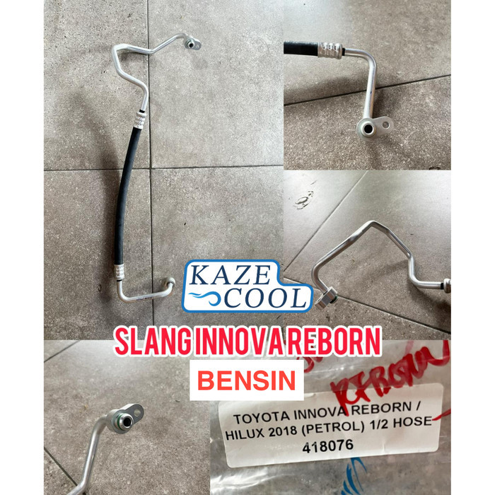 Selang Hose AC mobil Innova Reborn Bensin Discharge Ukuran 1/2 (418076)