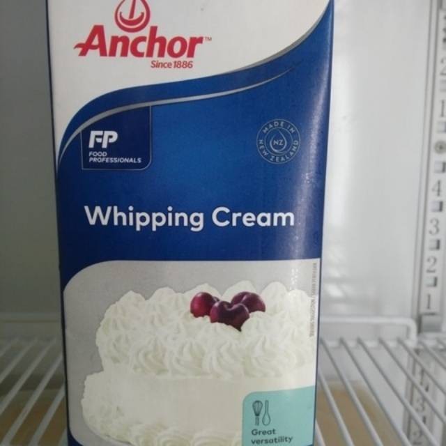 

Anchor Whipping Cream 250ml & 1L Tahan Lama