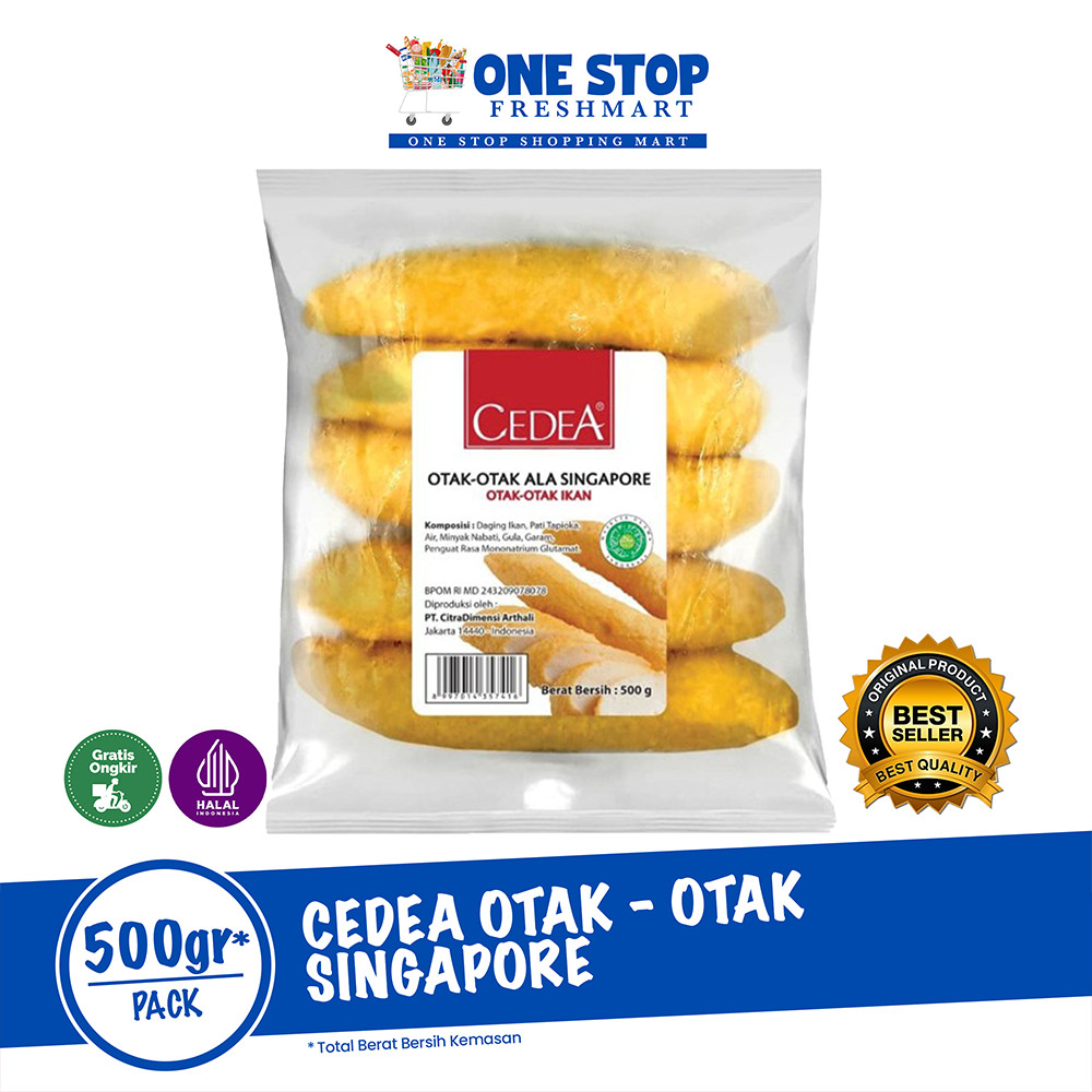 

CEDEA OTAK OTAK SINGAPORE 500GR