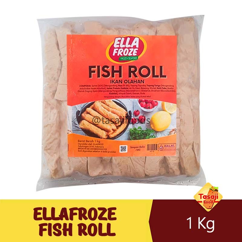 

Ellafroze Fish Roll 1 Kg Olahan Ikan Frozen Asfar Shop