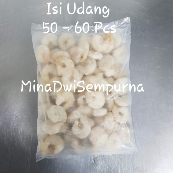 

Udang Kupas Bersih IQF 1kg / Isi 50 - 60pcs
