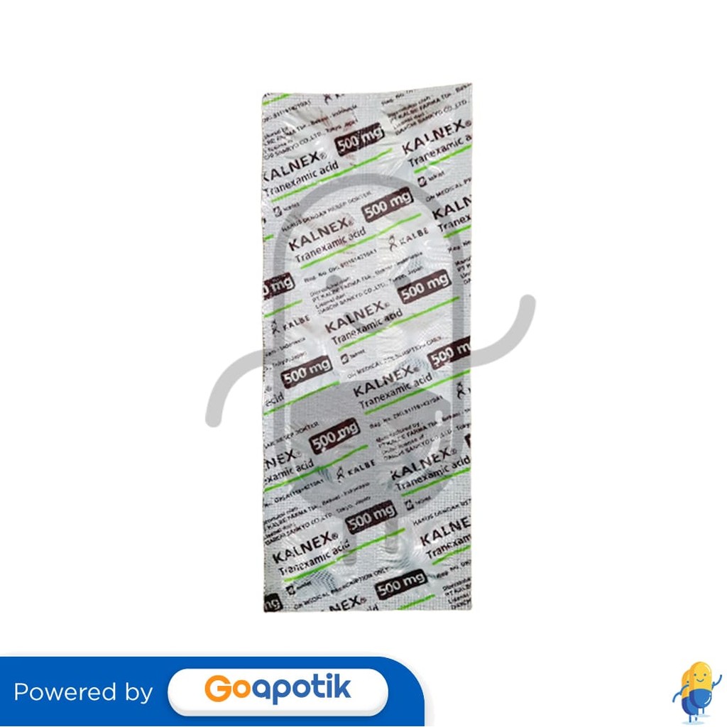 Kalnex 500 Mg Strip 10 Tablet