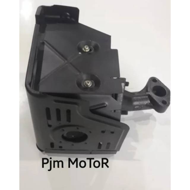 

Silencer Knalpot Mesin Gx390 13Hp honda muffler 13pk amplas