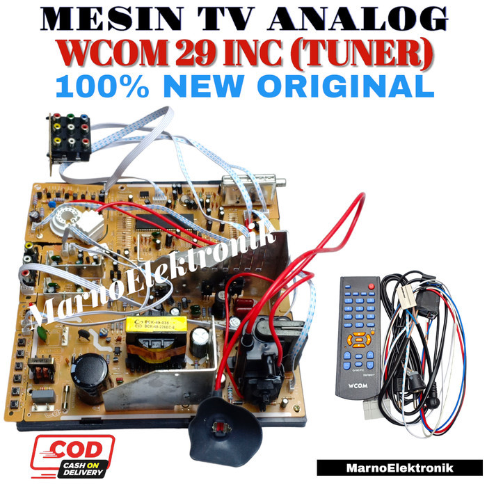 SGA05 MESIN TV ANALOG WCOM 29 INC 29 INCH IN TUNER ORIGINAL