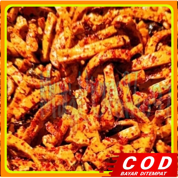 

basreng stik 1kg viral pedas daun jeruk bumbu melimpah