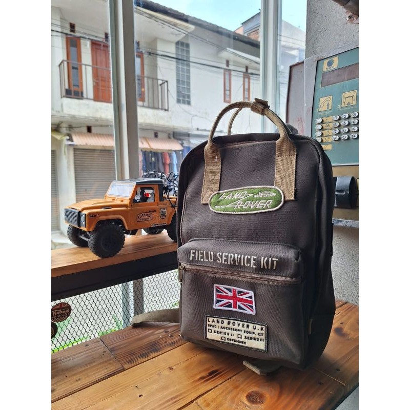 FLASH SALE/ Tas bagpack  kanvas Land Rover