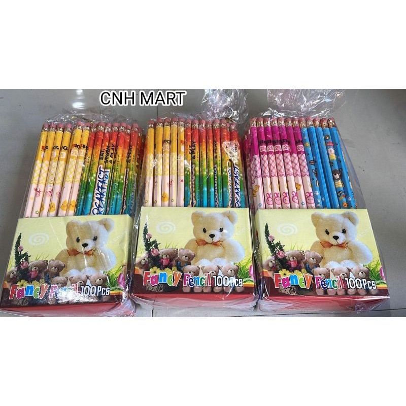 

6.6 Pensil Hapusan 1 Pak Isi 100 PC / Pensil Hapusan New Bear