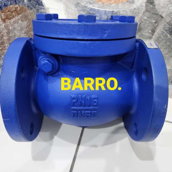 Swing Check Valve 6" Inch DN150 Cast Iron PN16 Flange Klep Tabok