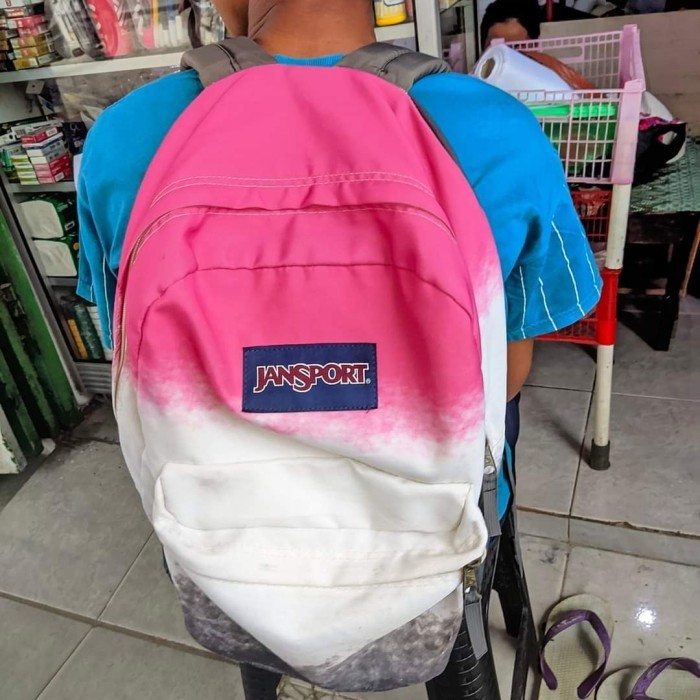 tas ransel jansport motif second