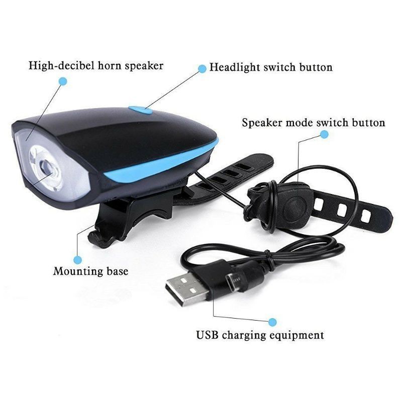 Lampu Sepeda LED Cree XPG dengan Klakson