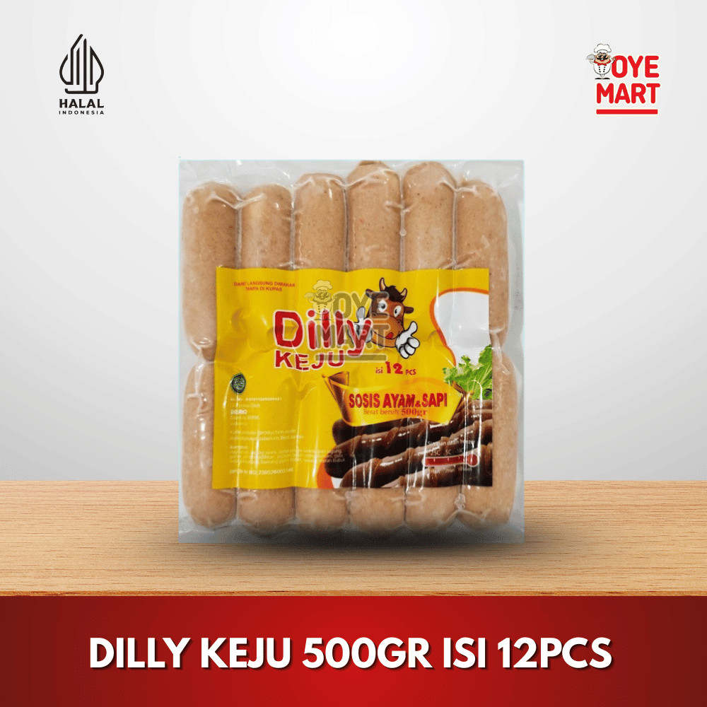

DILLY SOSIS KEJU 500GR ISI 12PCS
