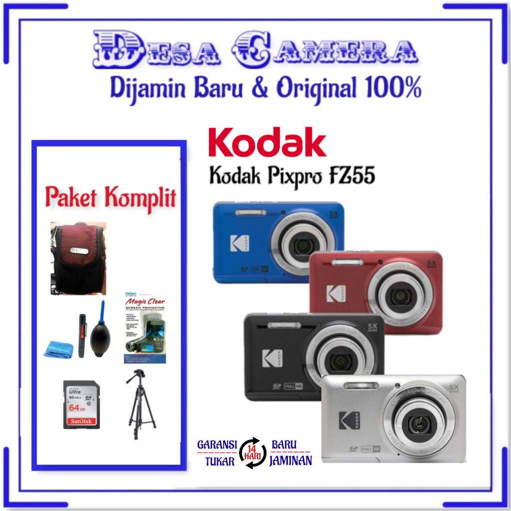 KODAK PIXPRO FZ55 Digital Camera - Kodak Pixpro fz55 Poket Camera