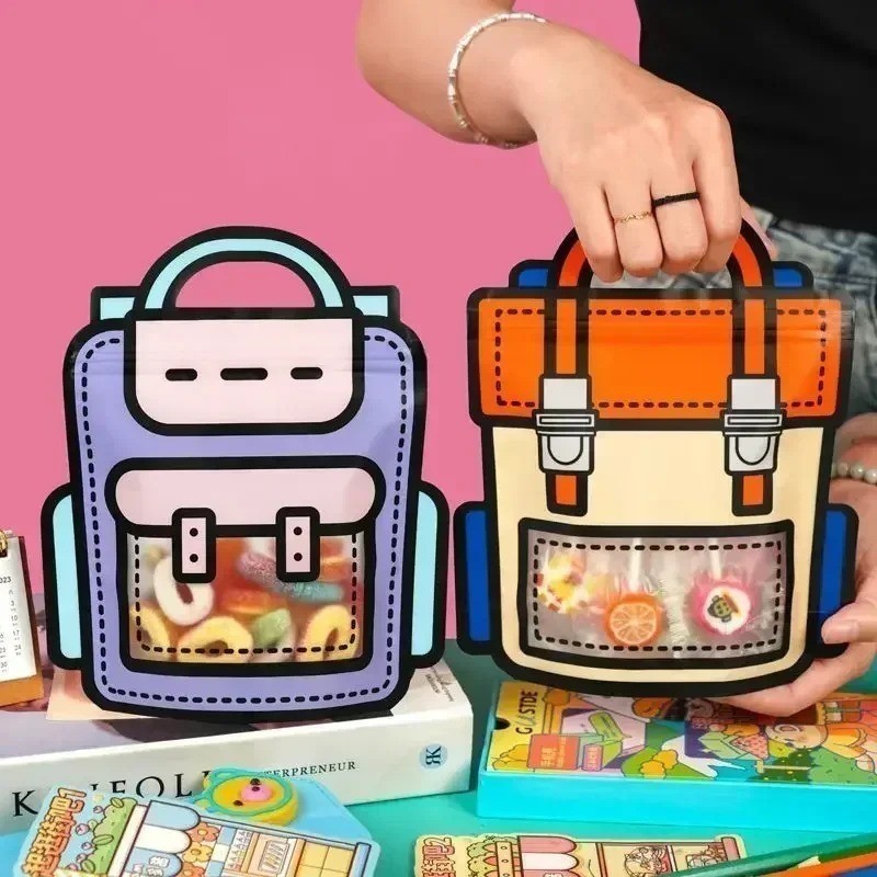 

LPL - Goodie Bag Plastik Standing Pouch 2D Ulang Tahun Anak Motif Tas Ransel Plastik Bingkisan Makanan Tas Hampers Snack Ulang Tahun Anak Bungkusan Plastik Cookies Lucu Pesta Perayaan
