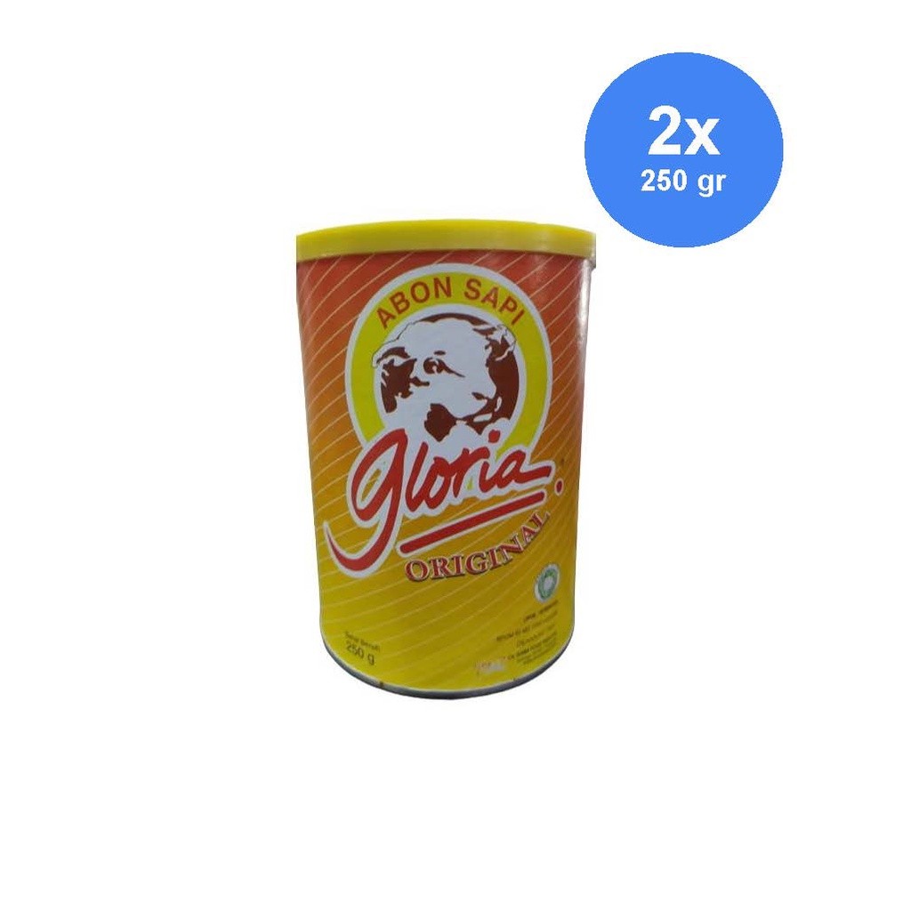

Gloria Abon Sapi Original Halal 250gr x 2