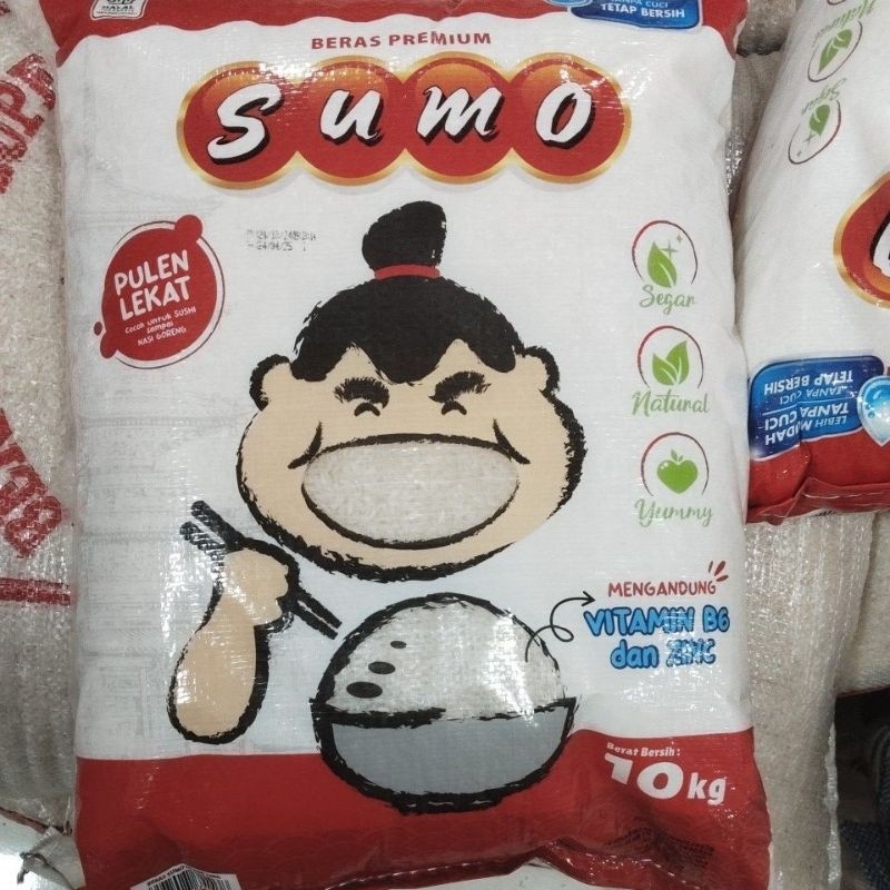 

Beras cap merek Sumo 10 kg - GOSEND