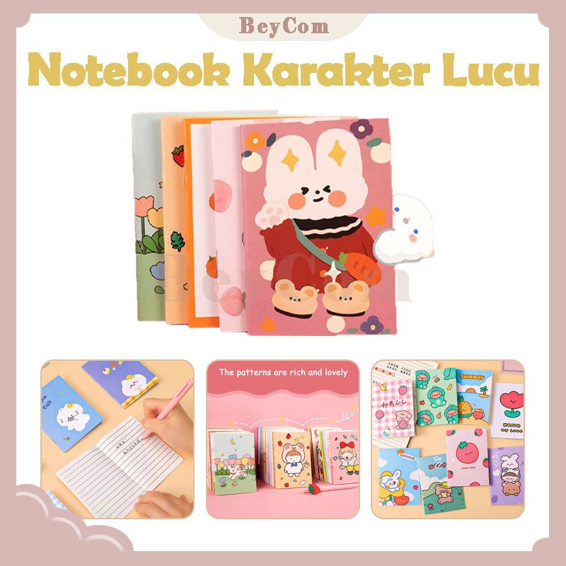 

Notebook Mini Cartoon Creative Design/Buku Tulis Motif