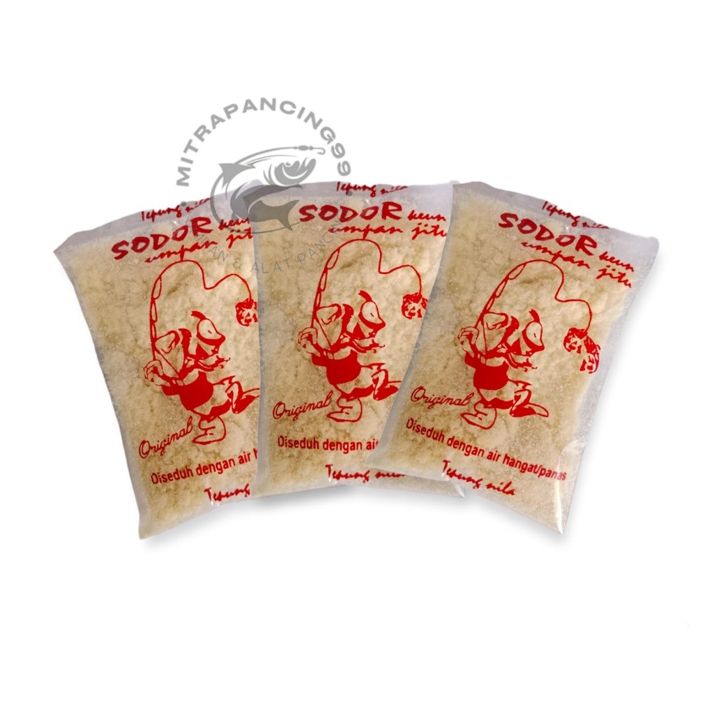 Umpan Sodor Tepung Nila - Umpan Pancing Ikan Per Pack (isi 20)