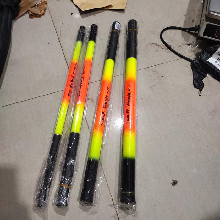 tegeg joran tornado fiesta bahan fiber ruas tertutup 58cm 630 cm