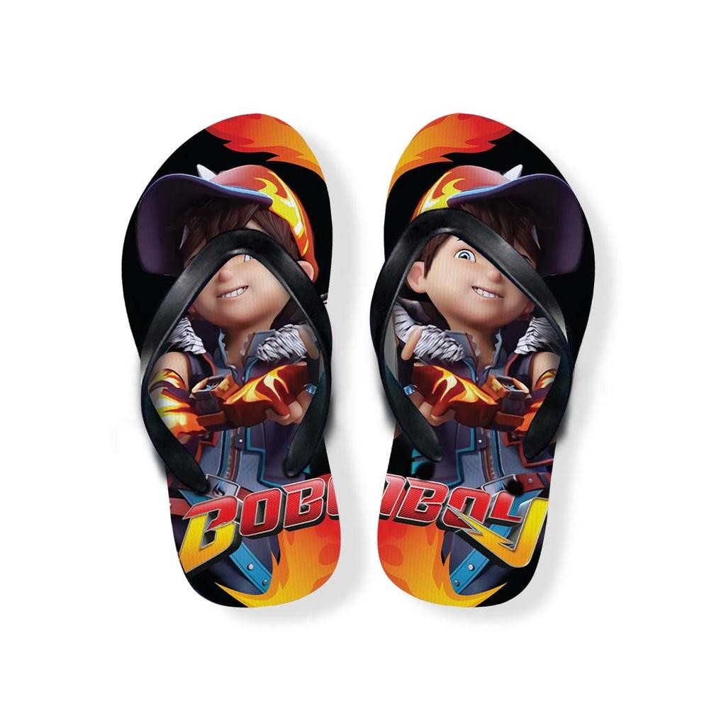 Sandal Jepit Anak Boboiboy frost Fire