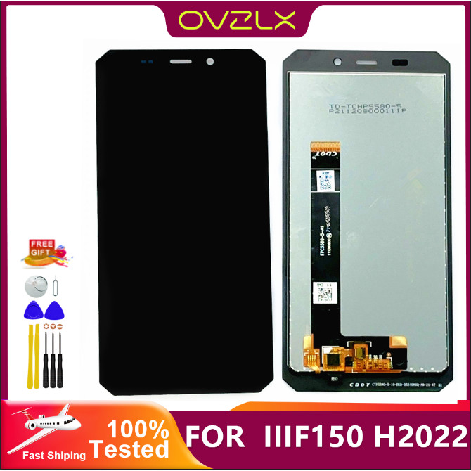 5.5" Original Oukitel iiiF150 H2022 LCD Display and Touch Screen Digitizer Assembly Replacement for 