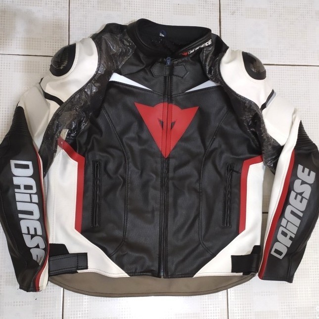 Jaket Kulit Pria Tebal New Model Jacket Touring Motor Full Protektor
