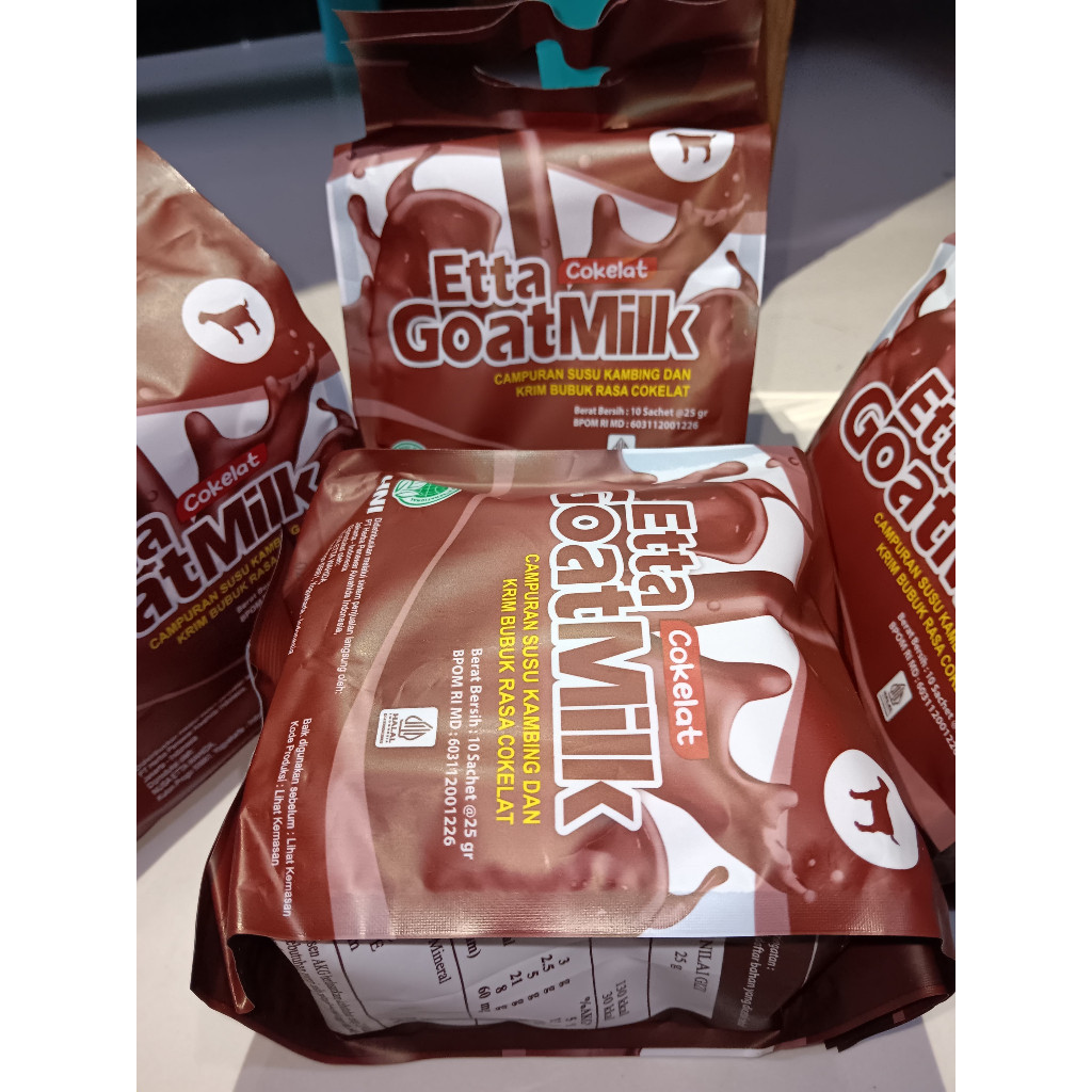 

ETTA GOAT MILK COKELAT 10 SACHET / EGM COKELAT - HNI ORI