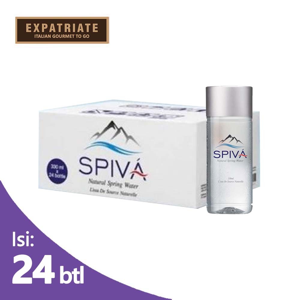 

SPIVA Mineral Water 330ML (24pcs)