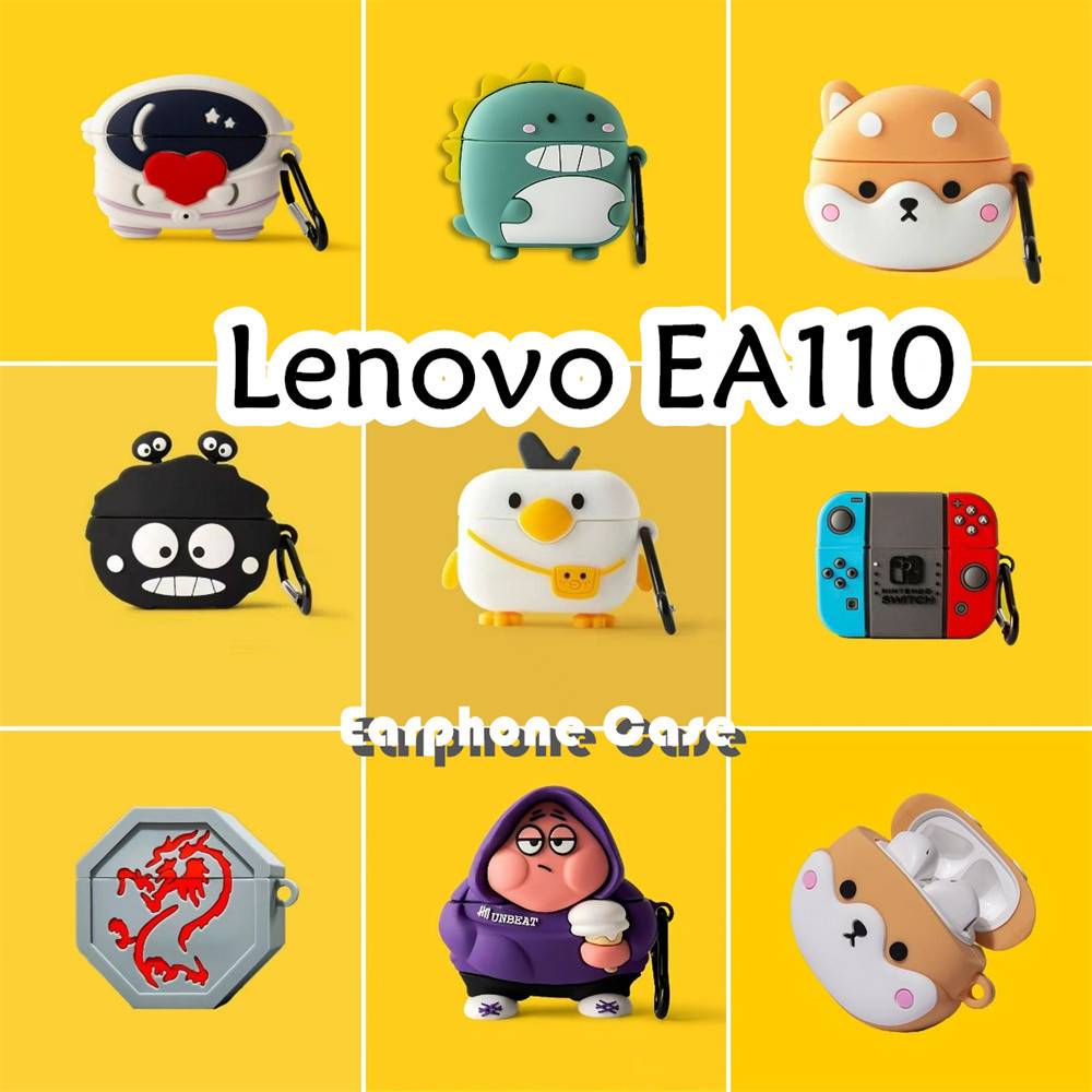 Utility Untuk Lenovo EA110 Case Trendi Kartun Soft Silicone Earphone Case