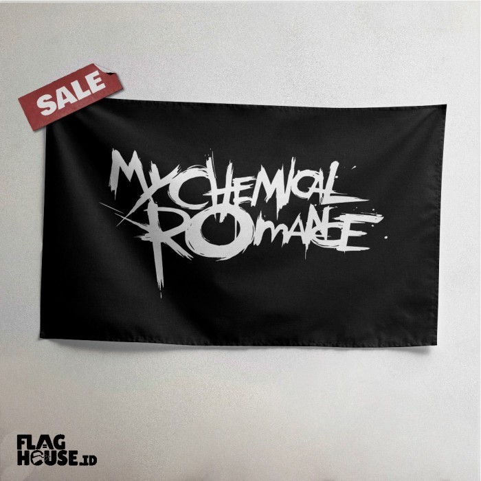 Flaghouse.id - Bendera/Tapestry Band Rock My Chemical Romance - 90x60 cm