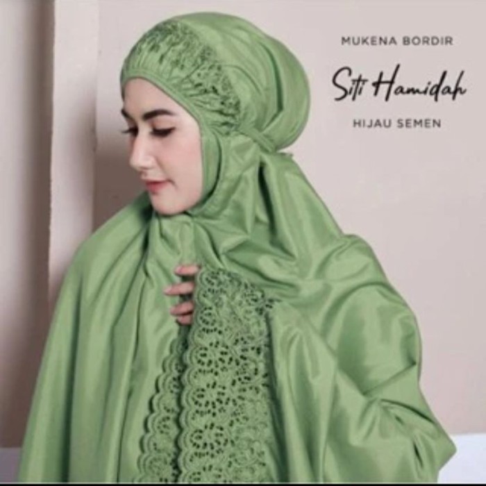 mukenah dewasa jumbo  / mukena KHADIJAH - Navy