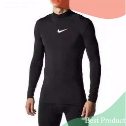 Manset Baju Pria Baselayer Kerah Tinggi-Manset Kaos Heatgear Pria Anti Keringat-Manset Tangan Olahra