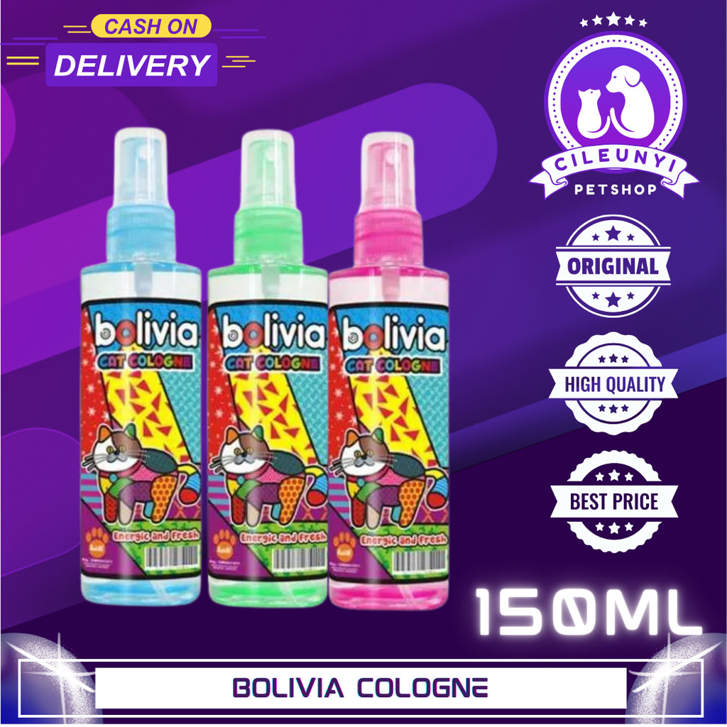 bolivia cologne all 150ml Fresh Pet Cologne