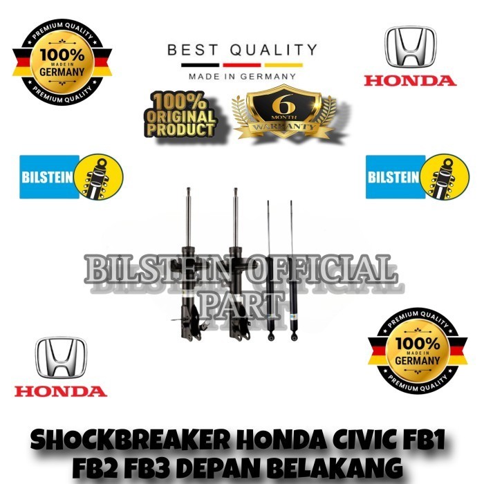 SHOCKBREAKER DEPAN BELAKANG HONDA CIVIC FB1 FB2 FB3 ORI BILSTEIN B4