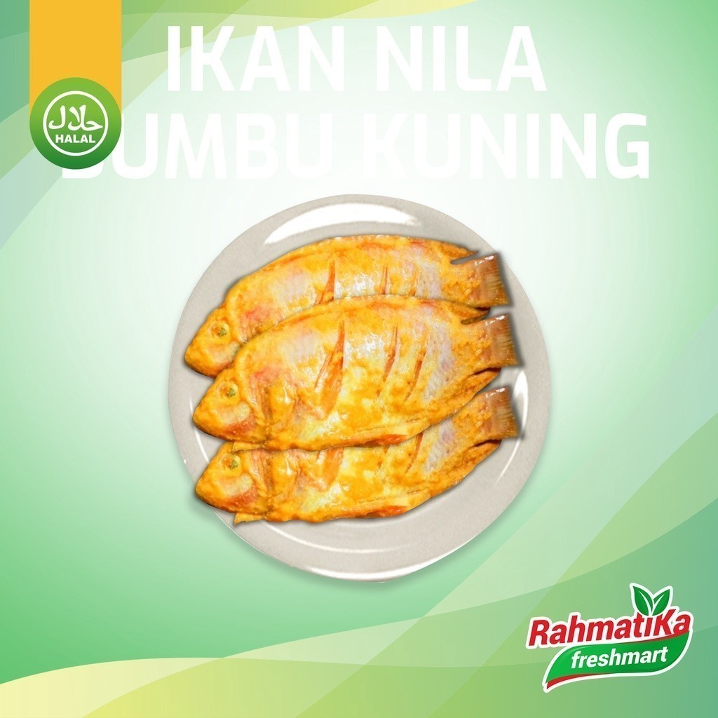 

Ikan Nila Bumbu Kuning 500 gram