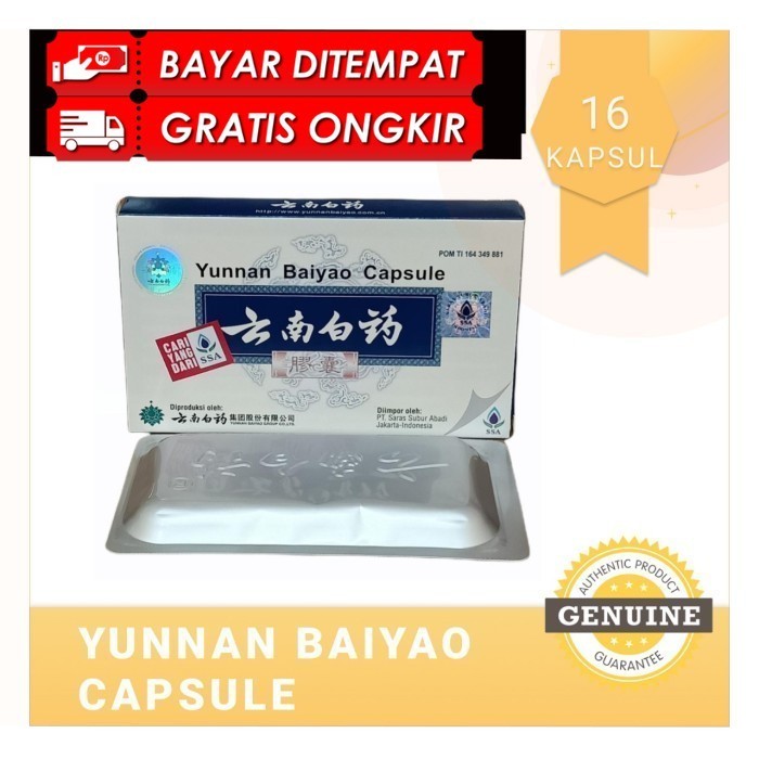 COD Yunnan baiyao capsule ORIGINAL PRODUK