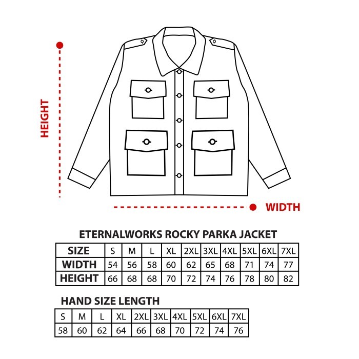 M-65 MILITARY GREEN JACKET - L