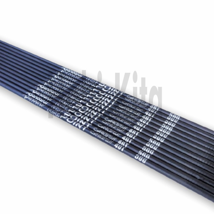 ✨TERLARIS  -Arrow Carbon Pandarus Icepoint Silver Spine 400 s/d 1000 - Shaft
