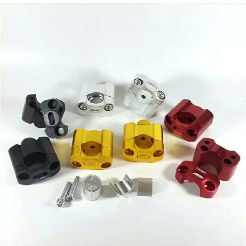 #GR# # riser stang peninggi stang variasi full cnc dudukan stang cnc universal riser stang vixion cb