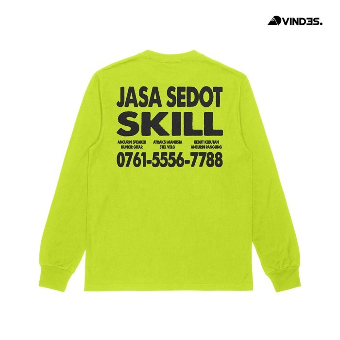 Vindes Store - Kaos - Vindes Death Star Neon Green - LS - XL