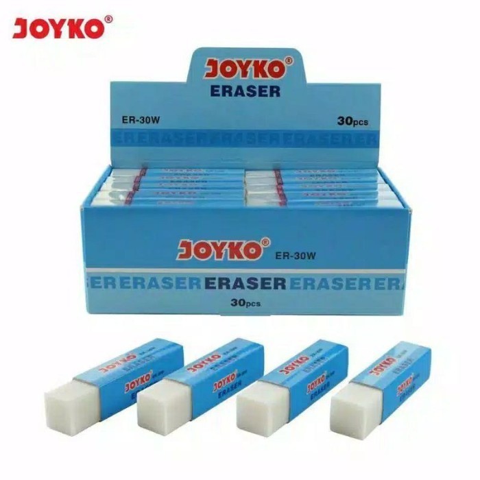 

JOYKO ER-30W eraser Penghapus putih HARGA 1Pcs SAJA