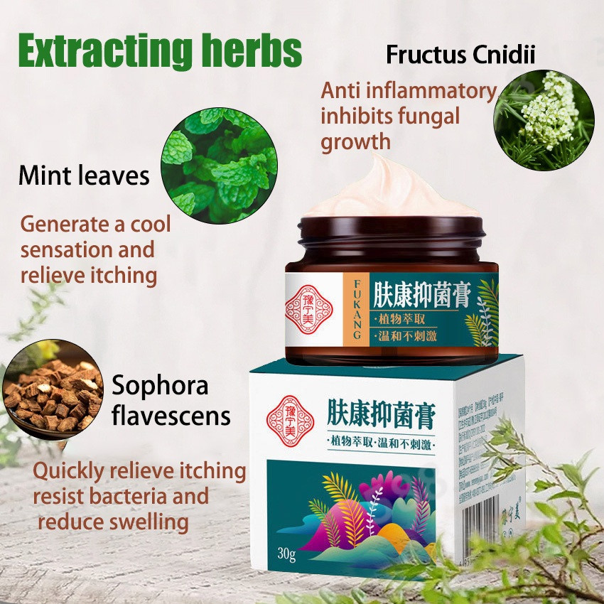 ISA Salep Alergi Kulit Gatal Eksim Salep Gatal Kulit Ampuh Cina gatal selangkangan 30g Cocok untuk