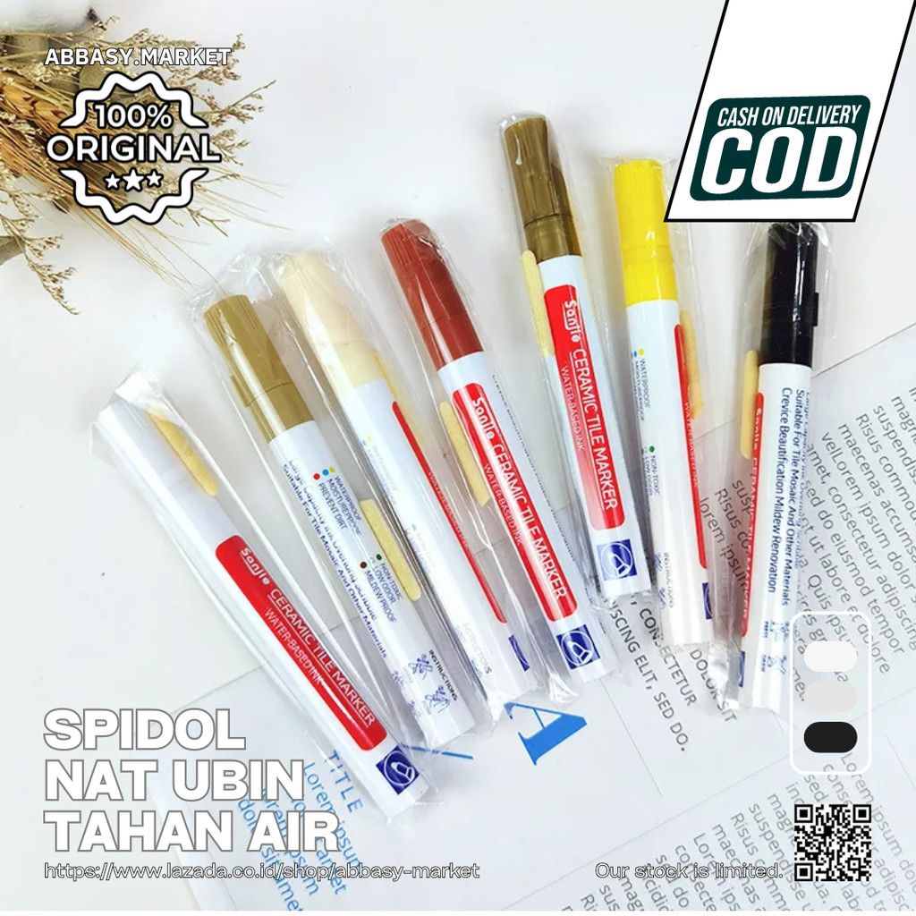 

Spidol Lantai Perbaikan Celah Keramik Tahan Air