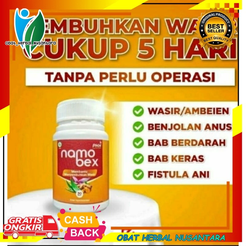 NAMOBEX OBAT HERBAL AMBEIEN AMBEYEN WASIR ORIGINAL Obat Ambeien Ampuh / Atasi Ambeien Tanpa Operasi/